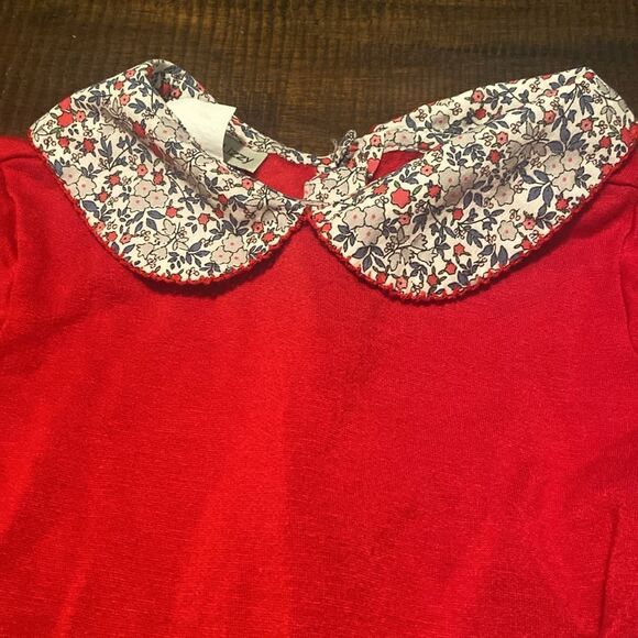 Callie Red Fleece Dress Marco & Lizzy 2T - Picture 5 of 10